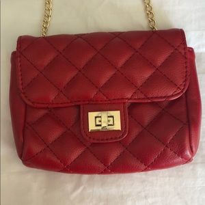 Small red purse